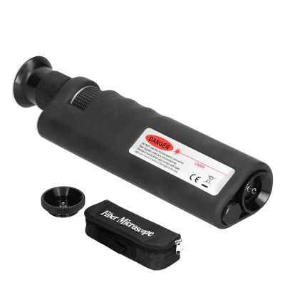 T302 - D400 Handheld Fiber Optic Microscope, 400X Magnifier for Fiber Optical Cable Inspection, Fiber Optical Microscope, Fiber Optic Inspection