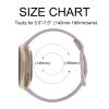 AK Floral Engraved Band Compatible with Fitbit Sense 2 / Sense Bands/Fitbit Versa 4 / Versa 3 Bands Women Men, Soft Sport Replacement Wristbands for Fitbit Sense 2 / Sense/Versa 4 / Versa 3 Smart Watch (Light Purple) view 3