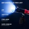 GVM PD60C RGB Video Light, 3 Packs 60W COB Photography Lighting with Softbox, Portable Studio Light, IP65 Water Resistant Handheld Spotlight for Photographers, 2700-6800K, 34200lux/0.5m view 4