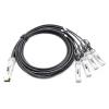 OPSTRAN 40G QSFP+ to 4 x 10G SFP+ Passive Direct Attach Copper Breakout Cable Compatible with Dell 462-3633 5m (16ft) view 1