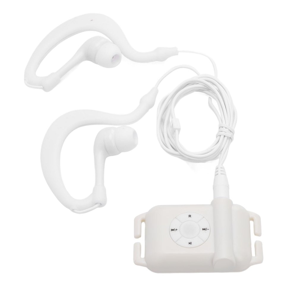IPX8 MP3 Player, Underwater Swimming Headphones, Music Player with Earphone, for Swimming, Running, Surfing (4GB)