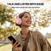 ADOOPE Wired Over-Ear Headphones with USB C Connector, Hi-Fi Stereo Sound, Noise-Isolating Ear Cups, Comfortable Fit for USB C Devices (No Bag, Pink) view 3