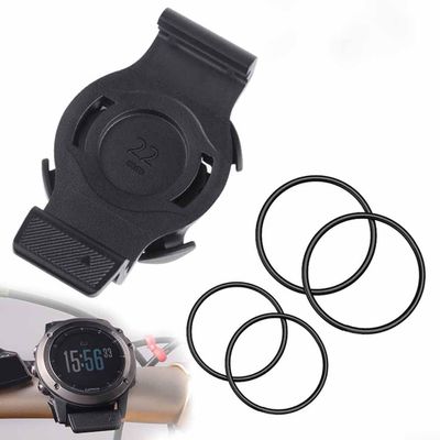 20/22/26 Mm Quick Fit Quarter-Turn Bike Mount Compatible With For Garmin Fenix3 5X 5Xplus 6X 7X Bicycle Handlebar Holder, Bike Watch Mount(20mm)