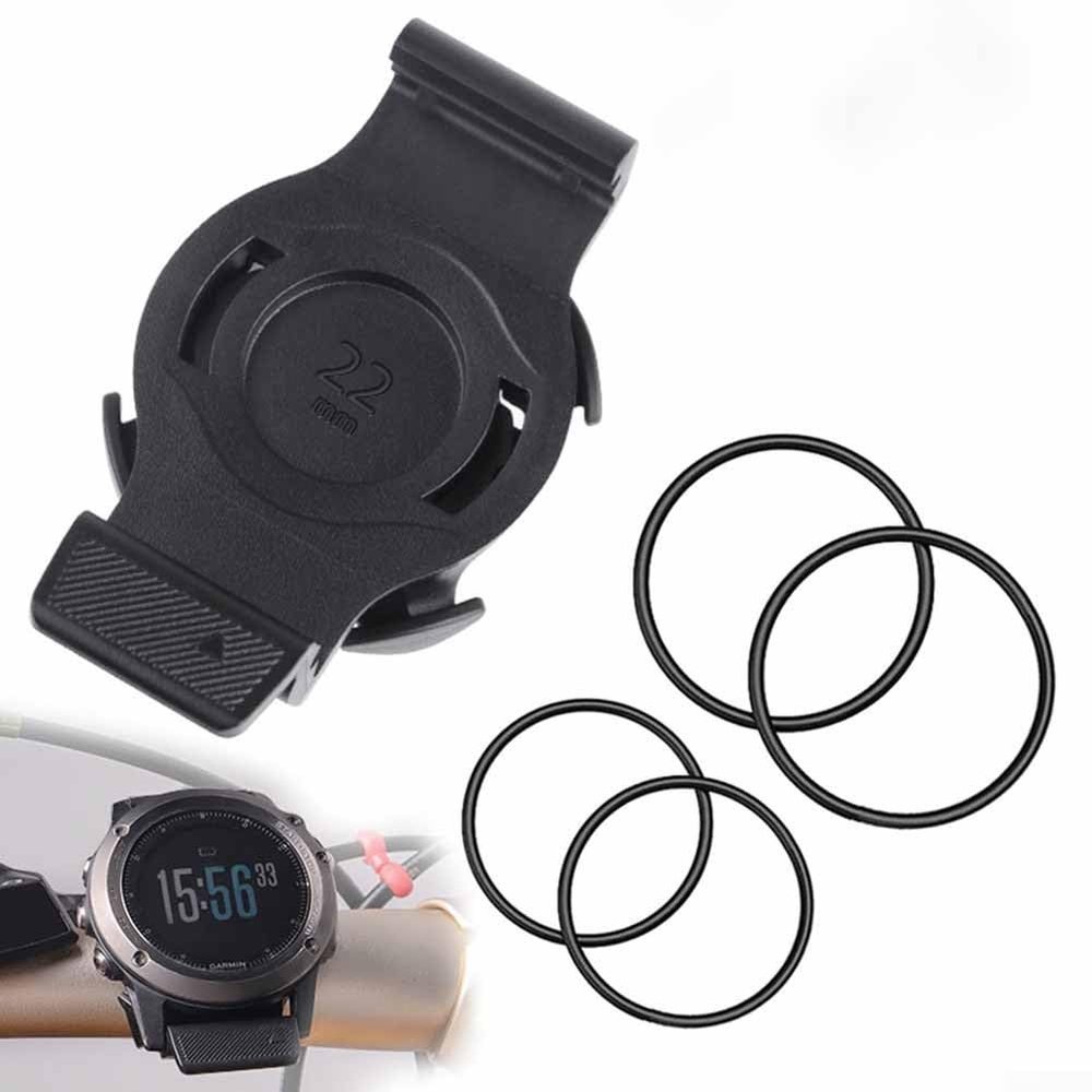 20/22/26 Mm Quick Fit Quarter-Turn Bike Mount Compatible With For Garmin Fenix3 5X 5Xplus 6X 7X Bicycle Handlebar Holder, Bike Watch Mount(20mm)