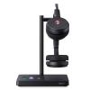 Yealink WH62 DECT Wireless Headset with DECT Base,525 Feet Range Teams/UC Zoom Certified Work Dual Ear Headset for Desk Phone and PC,Telephone Headset with Noise Cancelling Mic,Ringer,14 H Talk Time view 1