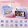 Kids Camera Instant Print Toys, Christmas Birthday Gifts for Girls Boys, 3.0 Autofocus Kids Digital Camera Toddler Camera for 3 4 5 6 7 8 9 10 11 12 Year Old Girl Boy with 32GB TF Card (Purple) view 2