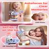 Kids Camera Instant Print Toys, Christmas Birthday Gifts for Girls Boys, 3.0 Autofocus Kids Digital Camera Toddler Camera for 3 4 5 6 7 8 9 10 11 12 Year Old Girl Boy with 32GB TF Card (Purple) view 3