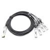 OPSTRAN 40G QSFP+ to 4 x 10G SFP+ Passive Direct Attach Copper Breakout Cable Compatible with Dell 462-3639 1m (3ft) view 1