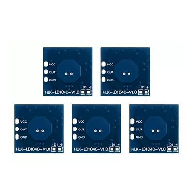 HLK-LD1040 X-Band 10G Micro Motion Intelligent Sensor Low Power RaDAR Sensor Module Support Fast Inspection Mode (5Pcs)