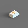 Mechkeeb Egyptian White Personalized Keycaps Novel Creative Key Cap Resin for MX Switches Mechanical Keyboard (Tab 1.5U 02) view 1