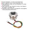 Circular Capacitive Fingerprint Identification Module, High Recognition Rate 200 Fingerprint Storage Fingerprint Identification Module for Access Control and Assistance view 3