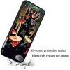 AIRWEE Slim Back Cover Hard Plastic Protector Case for Apple iPod Touch 5th/6th/7th Generation - Mushroom Moon Flower Pattern view 4