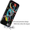 AIRWEE Case for iPod Touch 5th/6th/7th Generation, Slim Fit Shockproof & Lightweight Durable Cover for Apple iPod Touch, Drop Protection Hard PC Shell for Women Girls Men, Dinosaur Man view 4