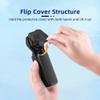 Coyktonty Gimbal Protective Cover for DJI Osmo Pocket 3 PC Protective Cover, with Lens Screen Protector,Flip Top Design,Total Protection (Black) view 2