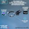 Backup Camera Replaces for 2014-2017 Honda Odyssey Manual Liftgate, Power Liftgate w/o Navigation System OE Part # 74810-TK8-A30 view 2