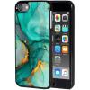 for iPod Touch 7 Case,Touch 6/5 Case,AIRWEE Slim Back Cover Hard Plastic Protector Case for Apple iPod Touch 5th/6th/7th Generation for Women Girl Men, Marbling 12 view 1