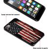 for iPod Touch 7 Case,Touch 6/5 Case,AIRWEE Slim Back Cover Hard Plastic Protector Case for Apple iPod Touch 5th/6th/7th Generation for Women Girl Men, American Flag view 4