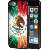 AIRWEE Case for iPod Touch 5th/6th/7th Generation, Slim Fit Shockproof & Lightweight Durable Cover for Apple iPod Touch, Drop Protection Hard PC Shell for Women Girls Men, Mexico Flag view 1