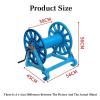 BXKCFYBSQ Wall Mounted Wire Spool Rack,Cold-Rolled Steel Wire/Cable Dispenser,Conduit Display and Storage for Electrical Industrial Retail Use view 2