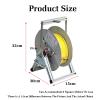 Wire Spool Rack,Bulk Cable Holder,Cold-Rolled Steel Wire/Cable Dispenser,Conduit Display and Storage for Electrical Industrial Retail Use(32x30x15cm) view 2