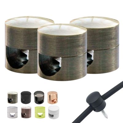 2025 New Cable Anchors for Desk Organization, Upgrade Cable Organizer Clips Cable Organizer Storage Holder with Strong Adhesive, Premium Cord Organizers for Home Office (Bronze, 3PCS)