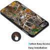 for iPod Touch 7 Case,Touch 6/5 Case,AIRWEE Slim Back Cover Hard Plastic Protector Case for Apple iPod Touch 5th/6th/7th Generation for Women Girl Men, Camouflaged Tree Deer view 2