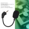 ciciglow Replacement Game Mic for Cloud, for for Cloud II Wired Headset, Detachable Directional Game Microphone, 3.5mm Plug Flexible Gaming Headphone Microphone Boom view 2