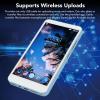 8GB MP3 Player with Bluetooth and Network, 5in Touch Screen 1080P Music Player, Android MP4 MP3 Player for Kids Home Travel, 2200mAh, Up to 256GB Expandable (Blue) view 2