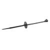 Halloween Witch Broomstick Pathway Markers, Lighted Broom Lawn Light for Patio Decor, Light Up Walkway with Plastic Material and Wire view 4