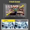 pedenencelia Sewer Pipe Camera/Sewer Camera Video,with One Pair of Gloves,A Fully Padded Case,Drain Inspection Camera,9" LCD Screen Sun Visor,Adjustable Viewing110,for Draining Pipes,15m view 4