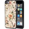 AIRWEE Case for iPod Touch 5th/6th/7th Generation, Slim Fit Shockproof & Lightweight Durable Cover for Apple iPod Touch, Drop Protection Hard PC Shell for Women Girls Men, Wildflower view 1