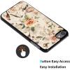 AIRWEE Case for iPod Touch 5th/6th/7th Generation, Slim Fit Shockproof & Lightweight Durable Cover for Apple iPod Touch, Drop Protection Hard PC Shell for Women Girls Men, Wildflower view 2