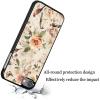 AIRWEE Case for iPod Touch 5th/6th/7th Generation, Slim Fit Shockproof & Lightweight Durable Cover for Apple iPod Touch, Drop Protection Hard PC Shell for Women Girls Men, Wildflower view 4
