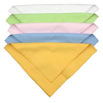 Phefop Violin Cleaning Cloth, Guitar Cleaning Cloth, 5 Pieces Easy to Clean, Designed with Special Irregular Edges, for LCD Glasses
