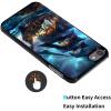 for iPod Touch 7 Case,Touch 6/5 Case,AIRWEE Slim Back Cover Hard Plastic Protector Case for Apple iPod Touch 5th/6th/7th Generation for Women Girl Men, Dark Pirate Ship view 2