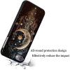 for iPod Touch 7 Case,Touch 6/5 Case,AIRWEE Slim Back Cover Hard Plastic Protector Case for Apple iPod Touch 5th/6th/7th Generation for Women Girl Men, Moon Smile Face view 4