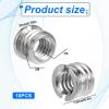 Styquenzer Standard 1/4"-20 Female to 3/8"-16 Male Tripod Adapter 10PCS Reducer Bushing Converter for DSLR Camera Camcorder Monopod Stand view 2