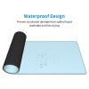 Extra Large Keyboard Mouse Pad, 12x31.5 Inch Desk Pad for Computer, Console, Office, Game, Study Solid Color Small Fresh Pattern view 4