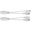 Passive POE Splitter ABS Plastic POE Injector POE Splitter Power for WLAN Switch (White) view 1
