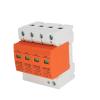 AC SPD Surge Protector LBO Low Voltage Distribution Household Arrester Protection Device 2P 3P 4P Switch Module 1Pcs(4P AC,10-20KA(385V)) view 3