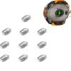10 Pack Charger Port Protector for Garmin Fenix 8BOVUGAC TPU Dust Plug Anti-dust Plugs Compatible for Garmin Fenix 8 -Clear view 1