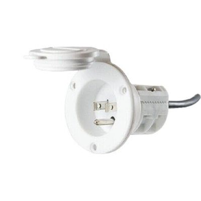 1865110 MKR-23 AC Port Accessory, Freshwater - White 1865110