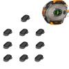 10 Pack Charger Port Protector for Garmin Fenix 8,BOVUGAC TPU Dust Plug Anti-dust Plugs Compatible for Garmin Fenix 8-Black view 1
