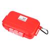 Denash Box Container Storage Box ABS and Stainless Steel Protective Hard Case for Boats Camping Home Boating (Red) view 4