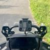 Motorcycle Navigation Mount Holder for Garmin Zumo XT, XT2, AMPS Pattern (22mm) view 1