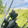 Motorcycle Navigation Mount Holder for Garmin Zumo XT, XT2, AMPS Pattern | 'Pancake' | 12mm view 3