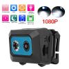 DV Sports Camera, Mini Sports Action Camera, Working Temperature 10-50C for Home Outdoor Sports (Black Blue) view 2