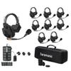 Saramonic WiTalk9-8S 8-Person 1.9GHz Full-Duplex Wireless Intercom System with 500m Range, expandable to 30 Users, 16 Batteries, 10-Bay Charger & Case view 1