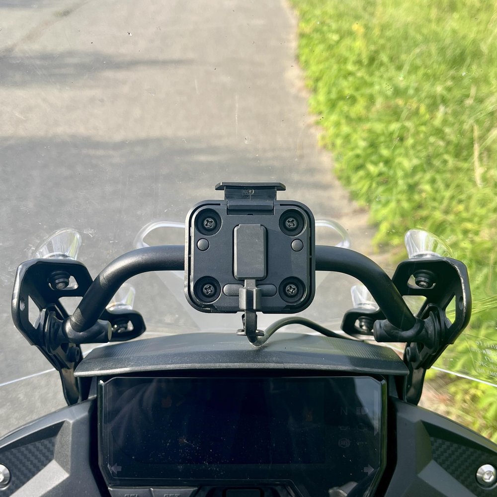 Motorcycle Navigation Mount Holder for Garmin Zumo XT, XT2, AMPS Pattern (25.4mm | 1 inch)