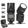 Commander R1-N TTL Round Head Speedlite Flash Kit for Nikon I-TTL Cameras,76Ws 2.4G 1/8000s HSS Speedlight with Modeling Lamp,11.5v 2000mAh Lithium Battery,USB Charger,Number of Flash 100-1500 view 1